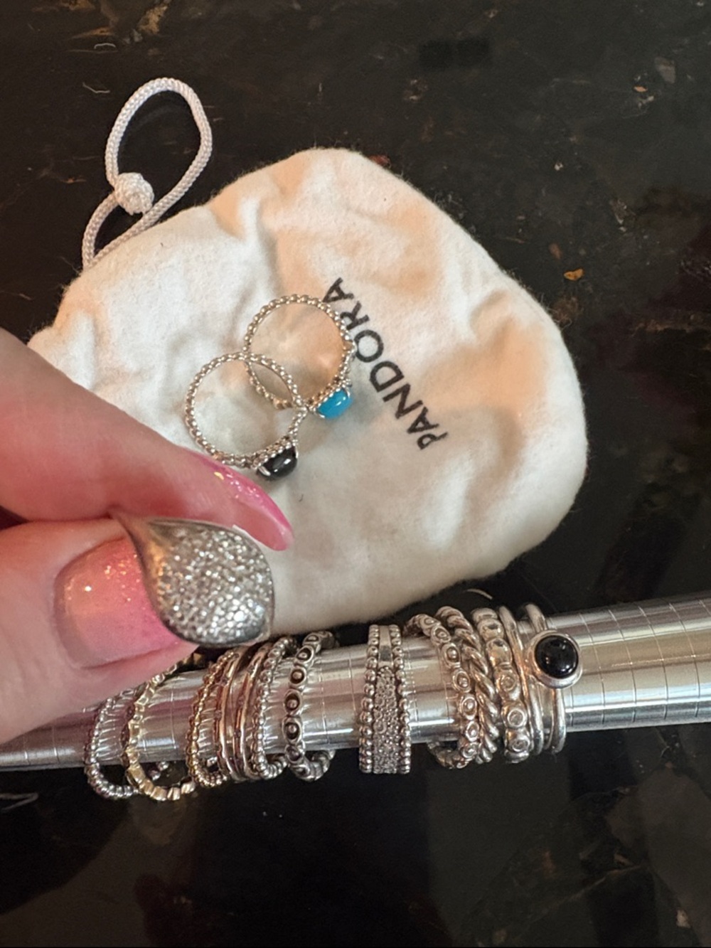Pandora vintage rings